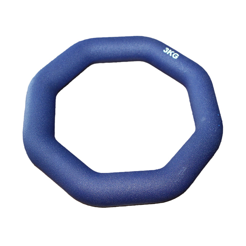 3kg polygónová ručná fitness činka